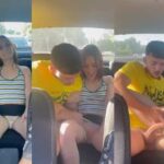 pareja joven se pone a follar en un coche de Uber